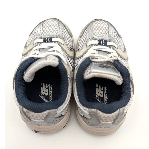 New Balance 530 Bungee Toddler Sneaker Shoes Silver/White/Gray Size US5 EU21 - Picture 5 of 11